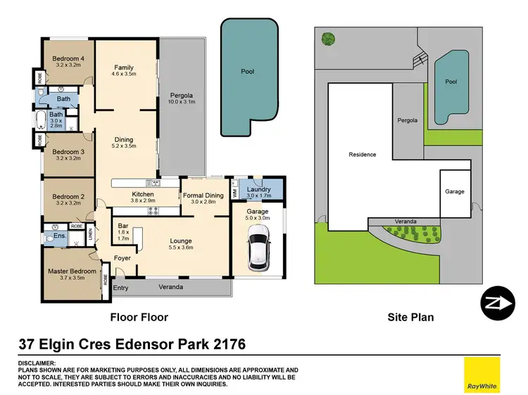 Floorplan of Homely house listing, 37 Glen Elgin Crescent, Edensor Park NSW 2176