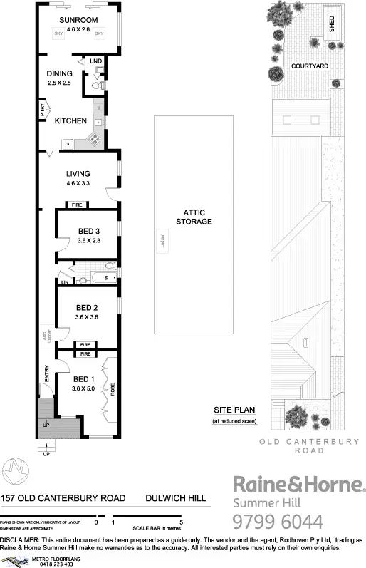 Floorplan of Homely house listing, 157 Old Canterbury Road, Dulwich Hill NSW 2203