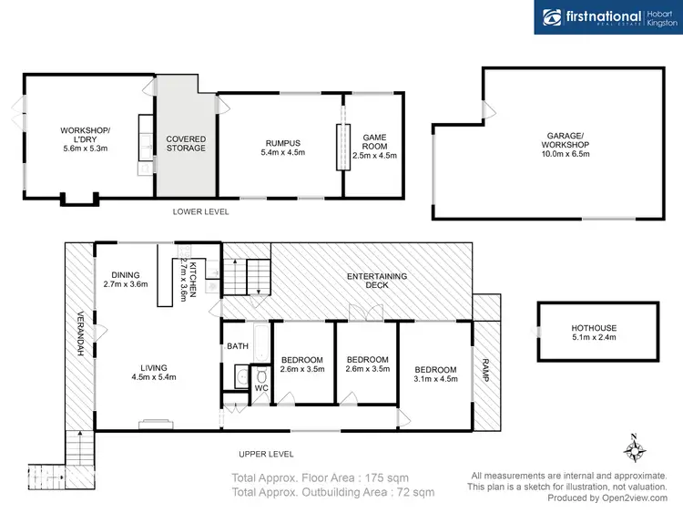 Floorplan of Homely house listing, 30 Fourth Avenue, Dodges Ferry TAS 7173