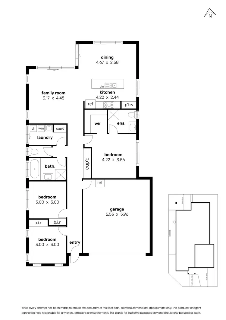 Floorplan of Homely house listing, 21 Martaban Crescent, Point Cook VIC 3030