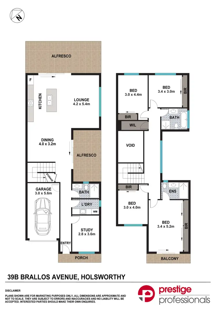 Floorplan of Homely house listing, 39B Brallos Avenue, Holsworthy NSW 2173