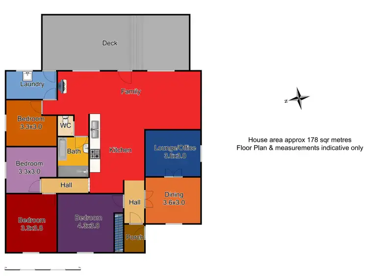 Floorplan of Homely house listing, 296 Peisley Street, Orange NSW 2800