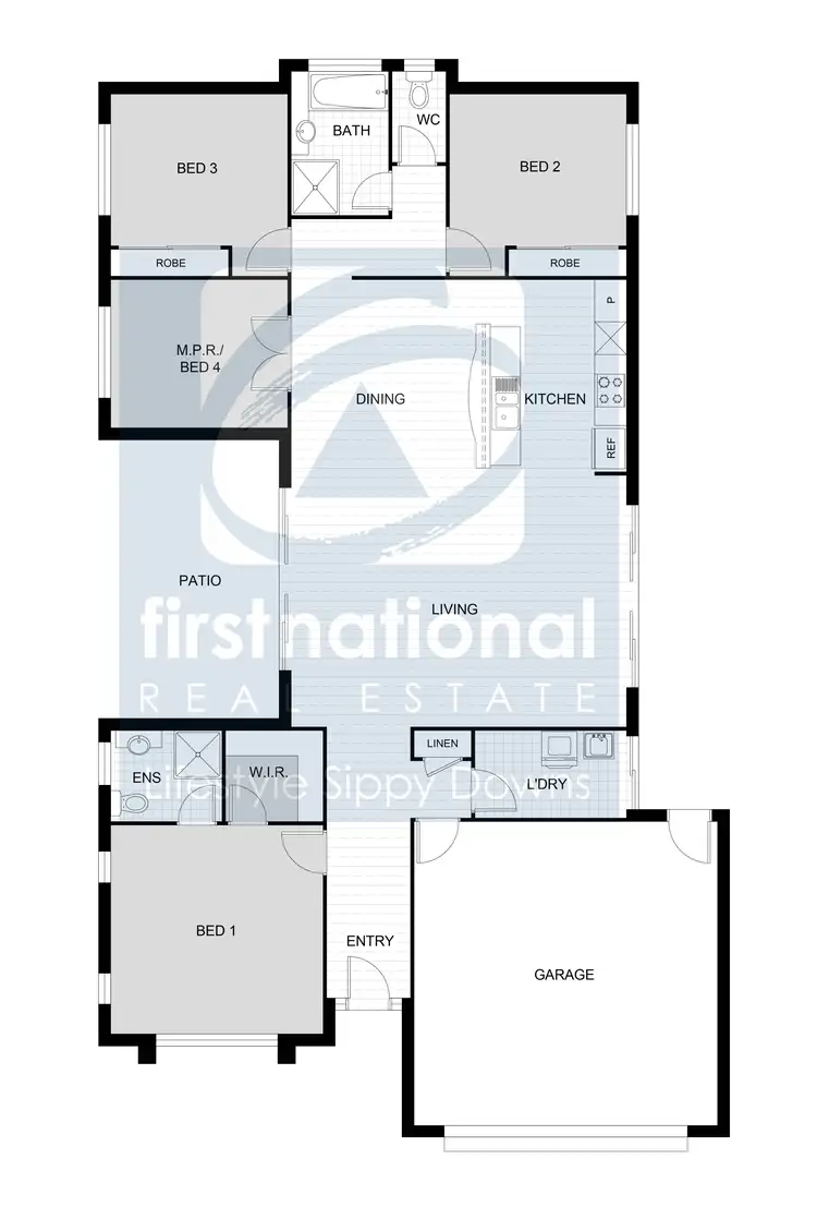 Floorplan of Homely house listing, 30 Dorian Crescent, Sippy Downs QLD 4556