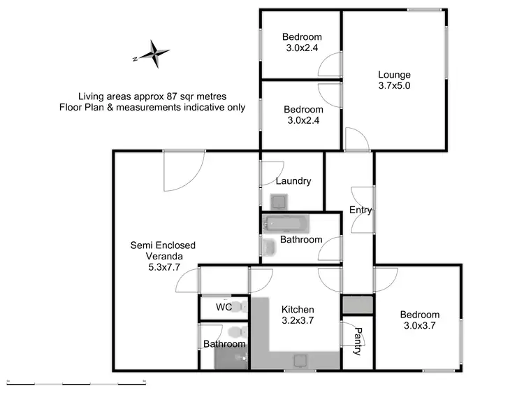Floorplan of Homely house listing, 11 Windred Street, Orange NSW 2800