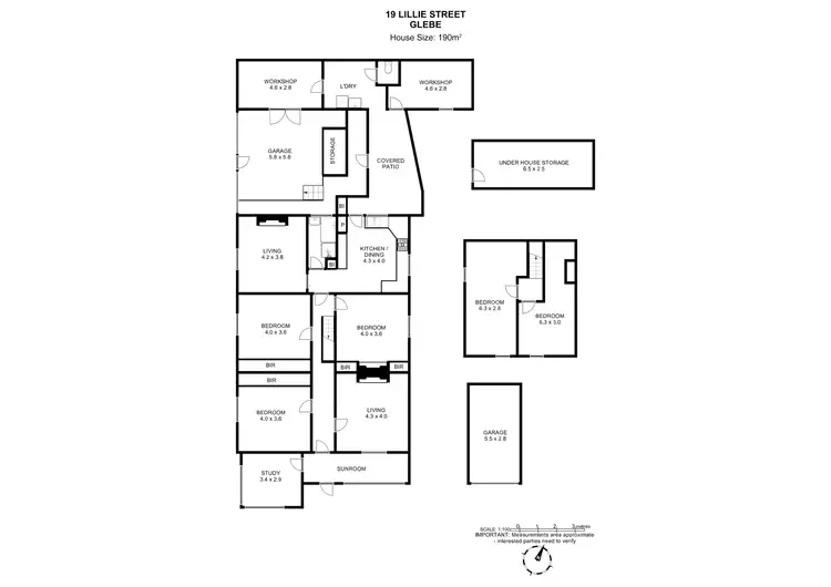 Floorplan of Homely house listing, 19 Lillie Street, Glebe TAS 7000