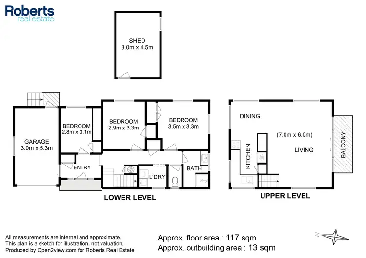 Floorplan of Homely house listing, 28 Hazards View Drive, Coles Bay TAS 7215