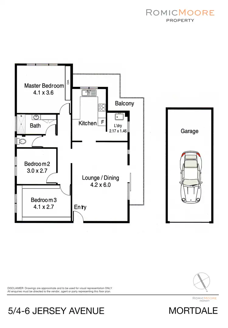 Floorplan of Homely apartment listing, 5/4-6 Jersey Avenue, Mortdale NSW 2223