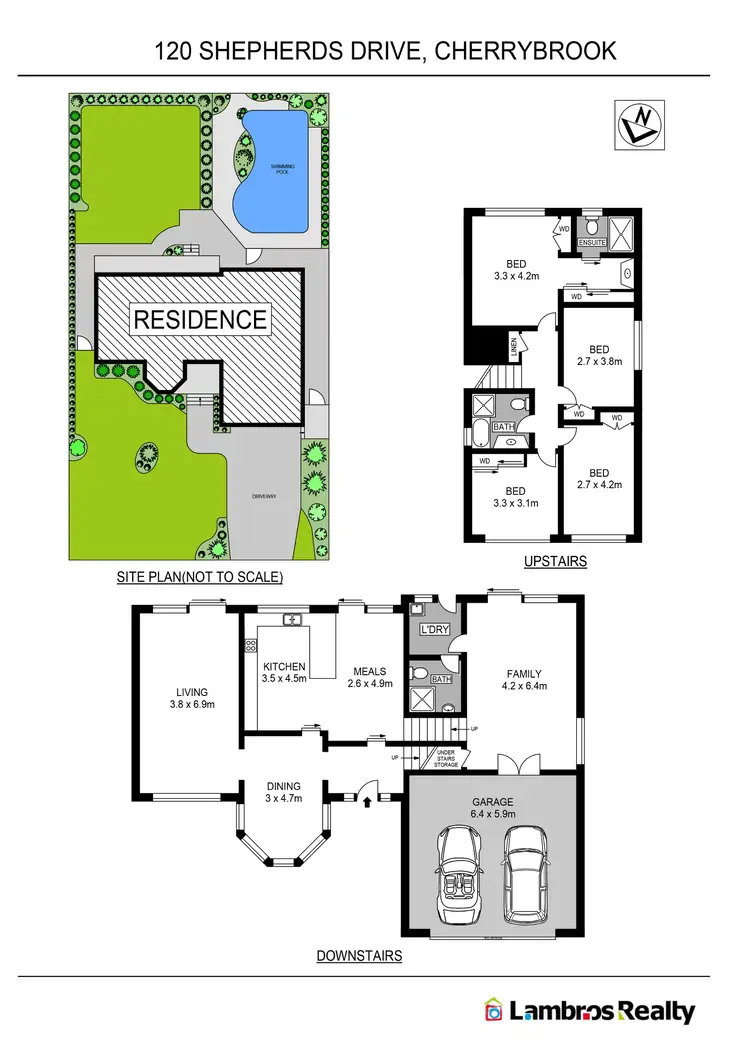 Floorplan of Homely house listing, 120 Shepherds Drive, Cherrybrook NSW 2126