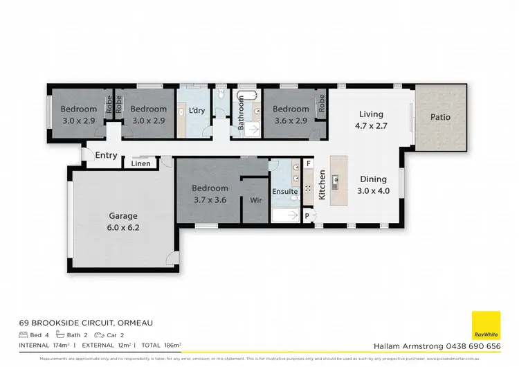 Floorplan of Homely house listing, 69 Brookside Circuit, Ormeau QLD 4208