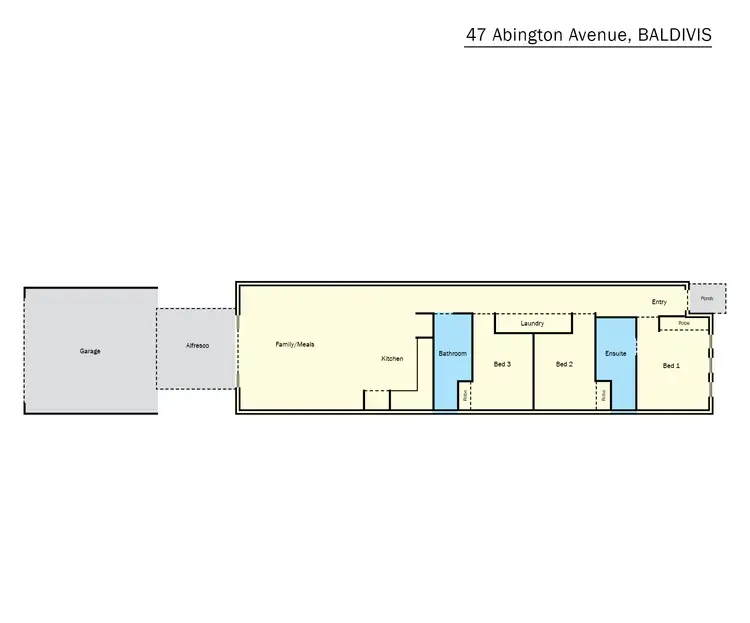Floorplan of Homely house listing, 47 Abington Avenue, Baldivis WA 6171