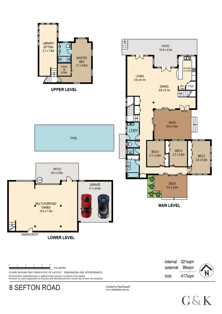 Floorplan of Homely house listing, 8 Sefton Road, Clayfield QLD 4011