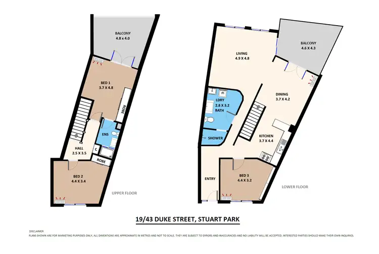 Floorplan of Homely unit listing, 19/43 Duke Street, Stuart Park NT 820