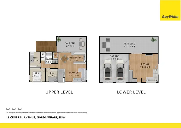 Floorplan of Homely house listing, 13 Central Avenue, Nords Wharf NSW 2281