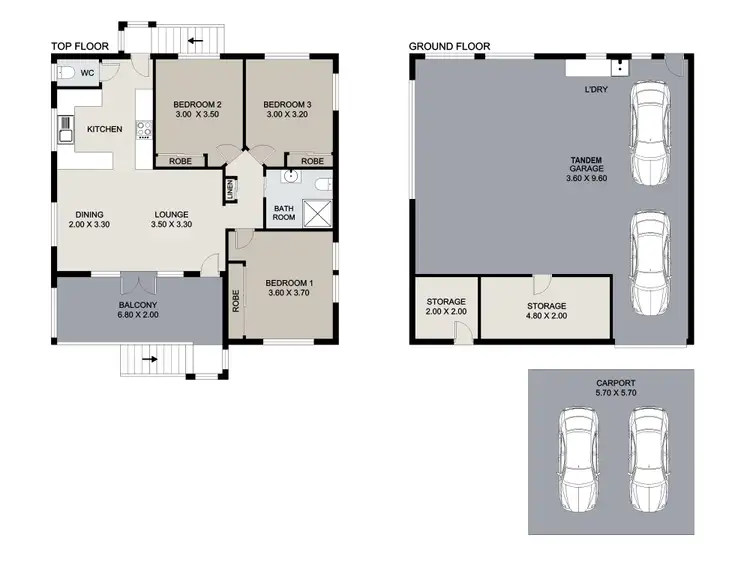 Floorplan of Homely house listing, 4 Rensburg Street, Brighton QLD 4017