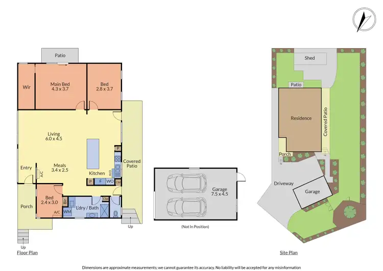 Floorplan of Homely house listing, 6 Trafalgar Street, Ferntree Gully VIC 3156