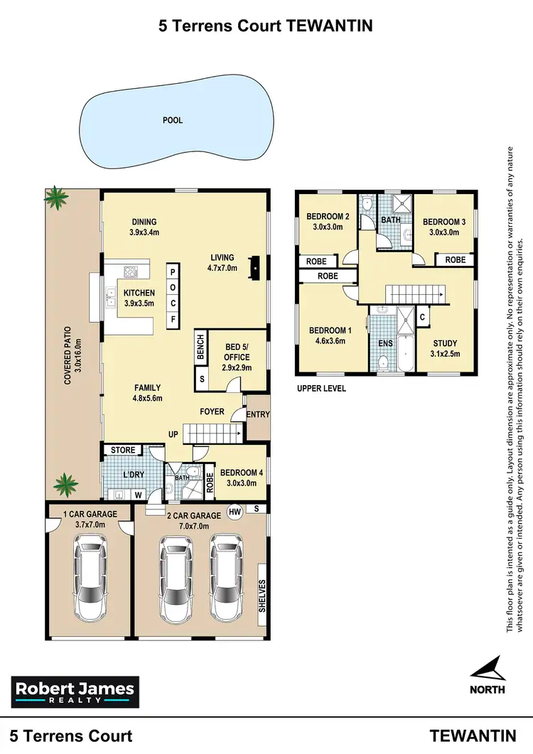 Floorplan of Homely house listing, 5 Terrens Court, Tewantin QLD 4565