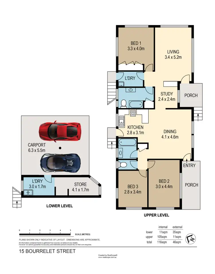 Floorplan of Homely house listing, 15 Bourrelet Street, Tarragindi QLD 4121
