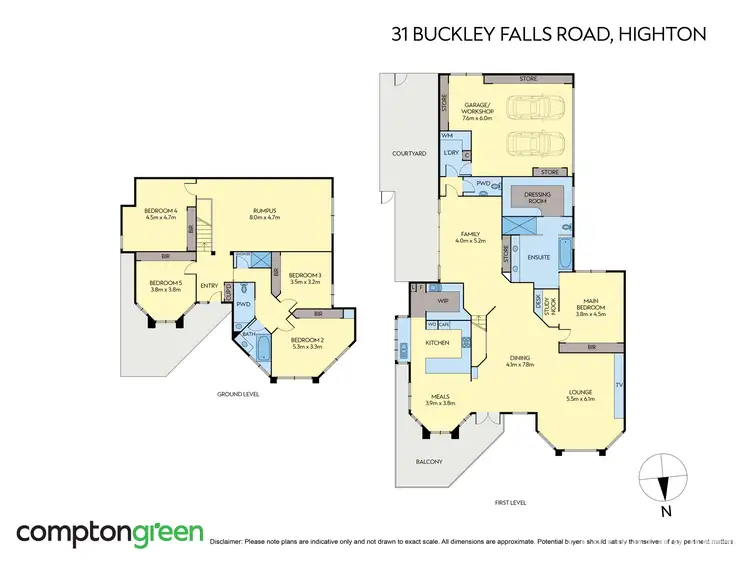 Floorplan of Homely house listing, 31 Buckley Falls Road, Highton VIC 3216