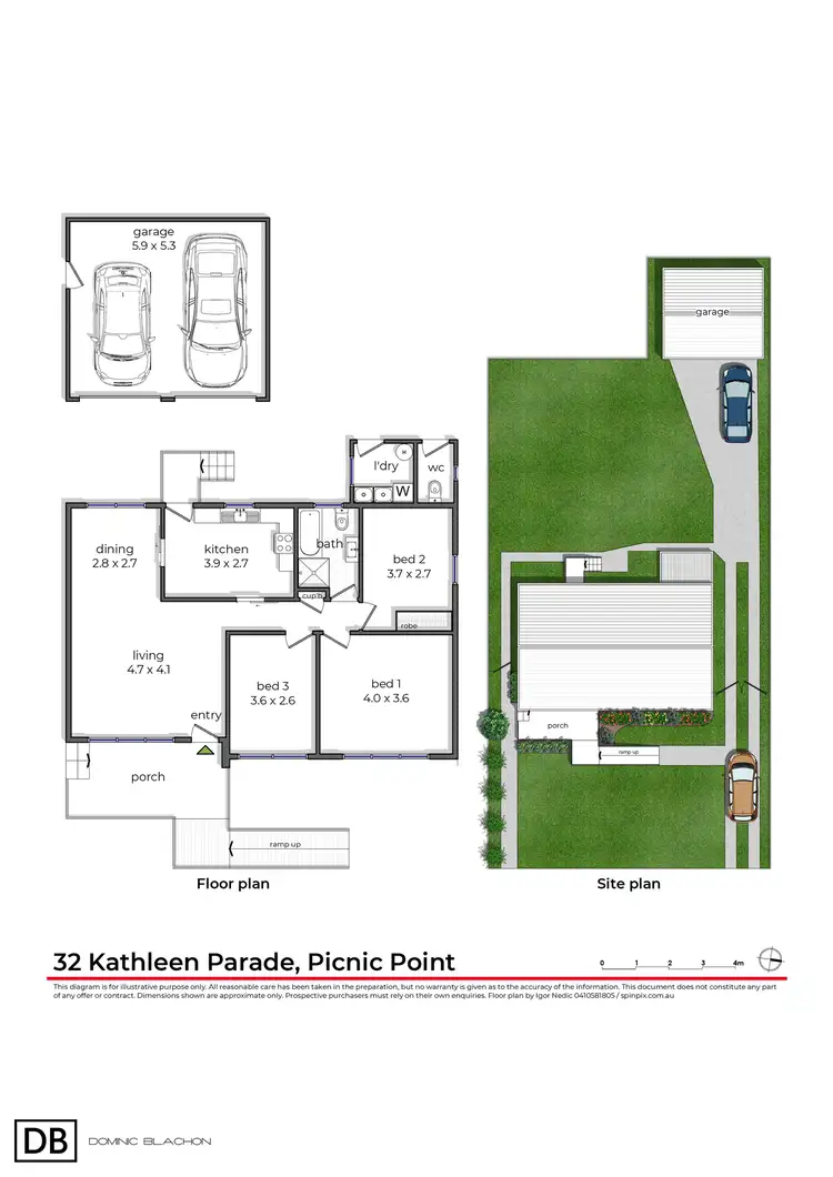 Floorplan of Homely house listing, 32 Kathleen Parade, Picnic Point NSW 2213