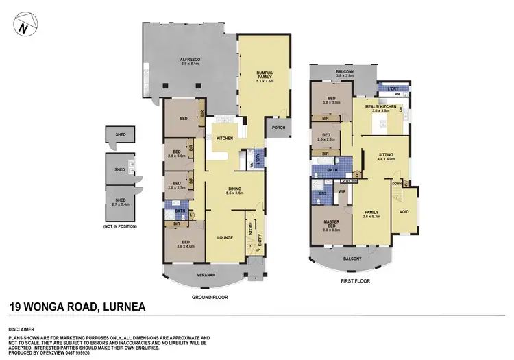 Floorplan of Homely house listing, 19 Wonga Road, Lurnea NSW 2170