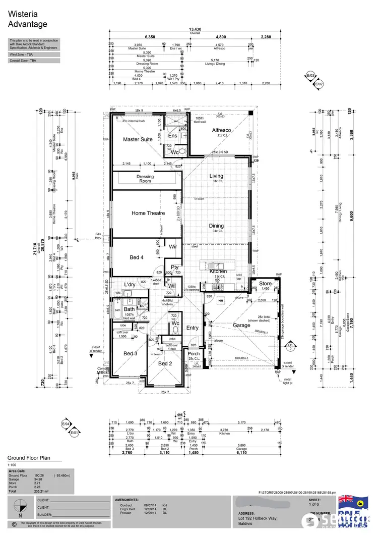 Floorplan of Homely house listing, 37 Holbeck Way, Baldivis WA 6171
