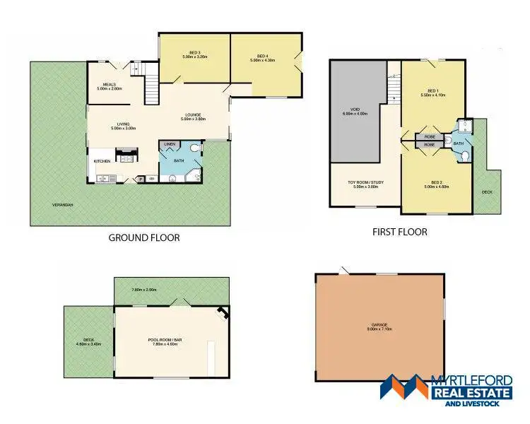 Floorplan of Homely house listing, 447 Beechworth Wodonga Road, Beechworth VIC 3747