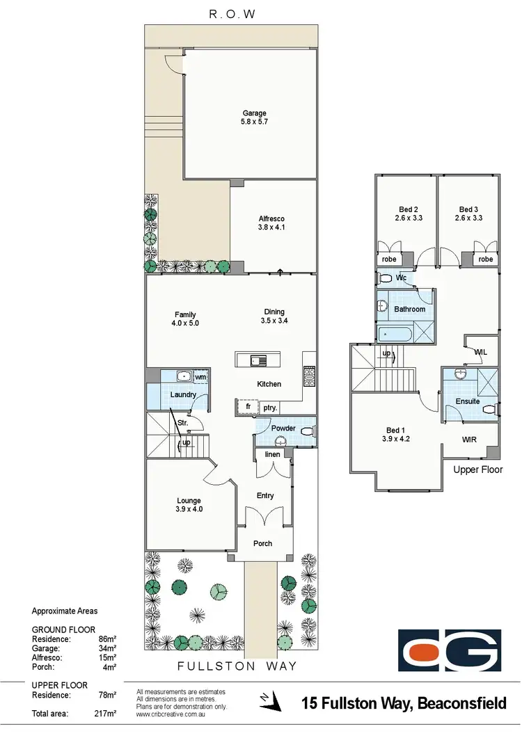 Floorplan of Homely house listing, 15 Fullston Way, Beaconsfield WA 6162