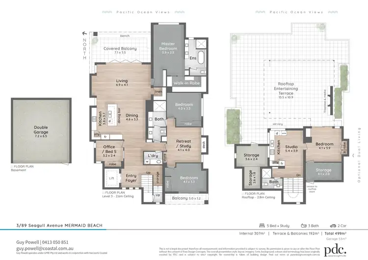 Floorplan of Homely apartment listing, 3/89 Seagull Avenue, Mermaid Beach QLD 4218