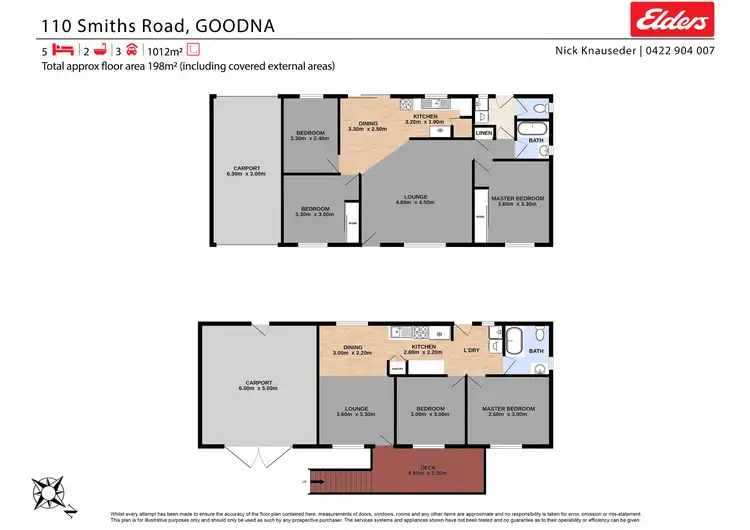 Floorplan of Homely house listing, 110 & 110a Smiths Road, Goodna QLD 4300
