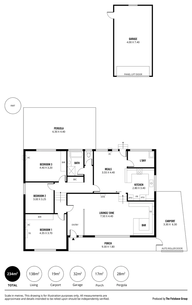 Floorplan of Homely house listing, 14 Batley Street, Para Vista SA 5093