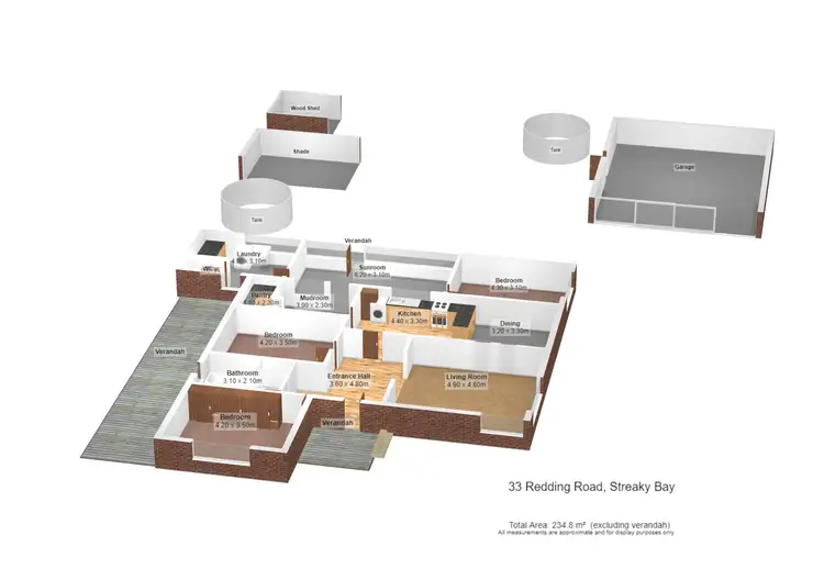 Floorplan of Homely house listing, 33 Redding Road, Streaky Bay SA 5680