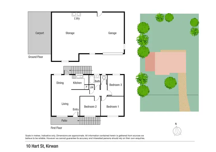 Floorplan of Homely house listing, 10 Hart Street, Kirwan QLD 4817