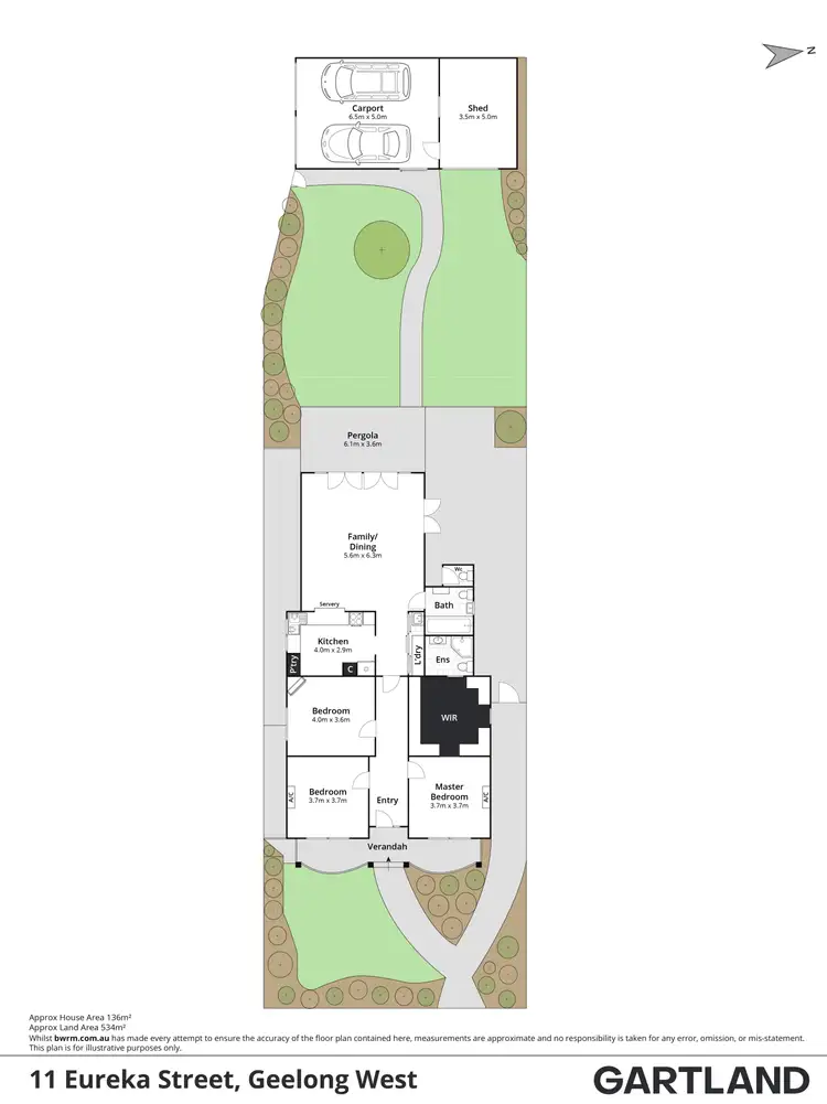 Floorplan of Homely house listing, 11 Eureka Street, Geelong West VIC 3218
