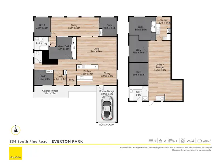 Floorplan of Homely house listing, 854 South Pine Road, Everton Park QLD 4053