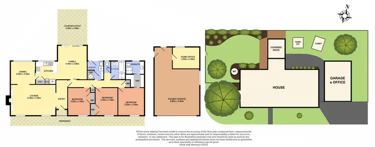 Floorplan of Homely house listing, 47 Dairy Lane, Ferntree Gully VIC 3156