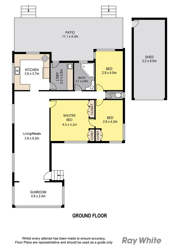 Floorplan of Homely house listing, 38 Highlands Street, Wavell Heights QLD 4012