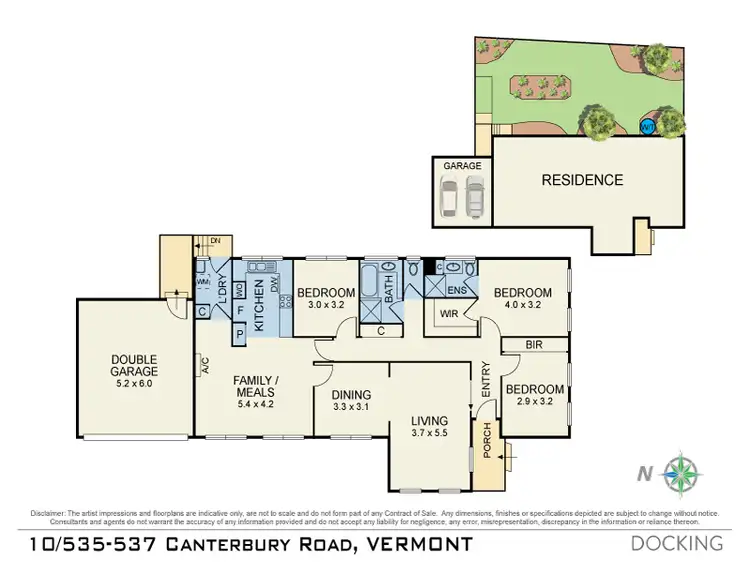 Floorplan of Homely unit listing, 10/535 Canterbury Road, Vermont VIC 3133
