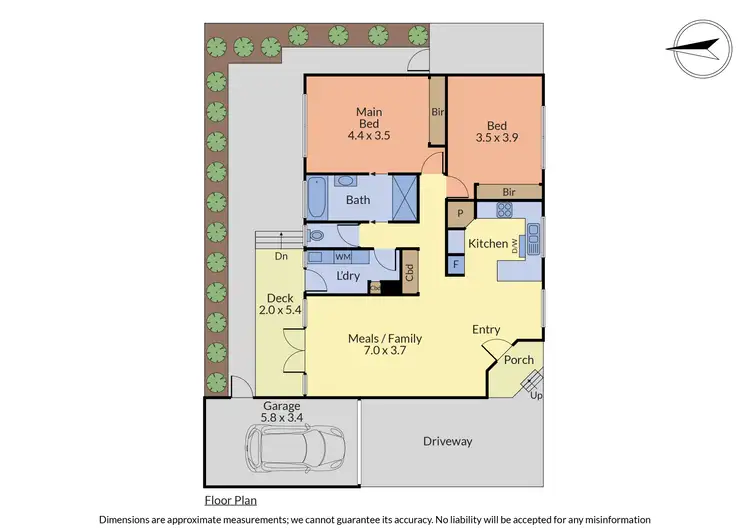 Floorplan of Homely unit listing, 2/41 COMMERCIAL ROAD, Ferntree Gully VIC 3156