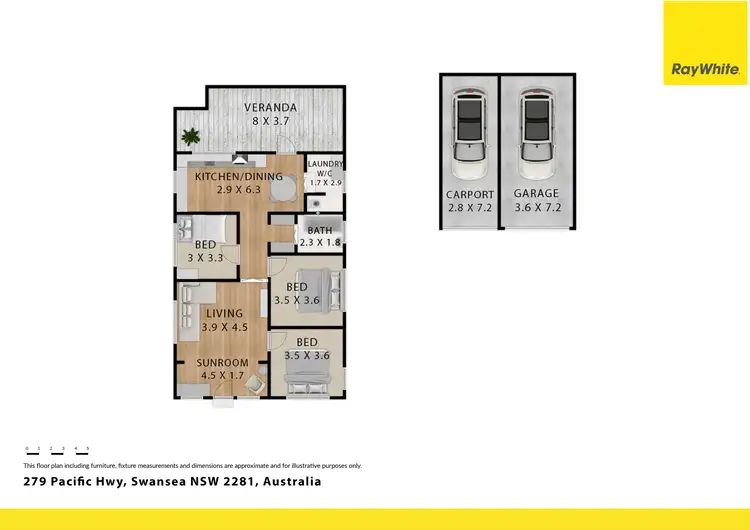 Floorplan of Homely house listing, 279 Old Pacific Highway, Swansea NSW 2281