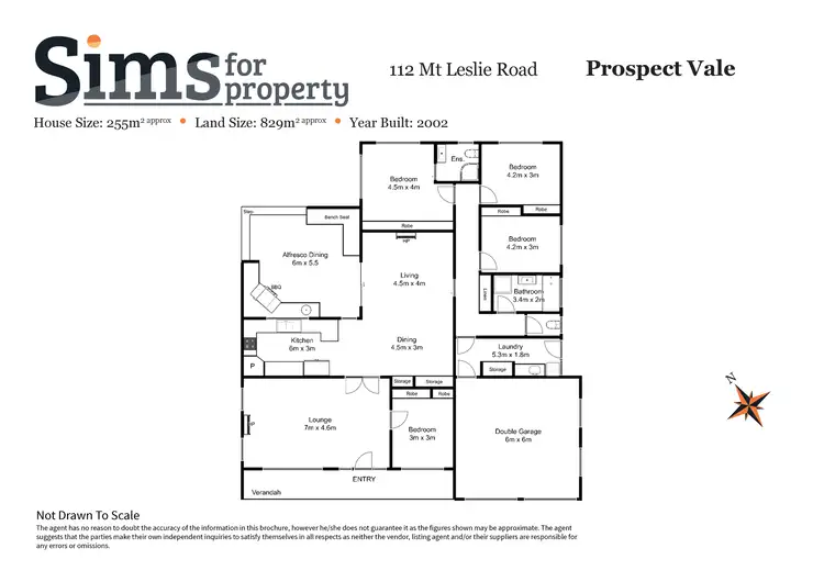 Floorplan of Homely house listing, 112 Mount Leslie Road, Prospect Vale TAS 7250