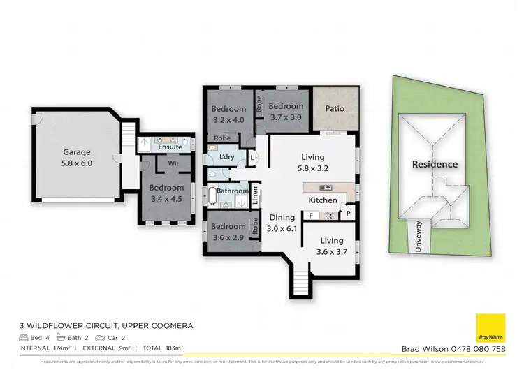 Floorplan of Homely house listing, 3 Wildflower Circuit, Upper Coomera QLD 4209