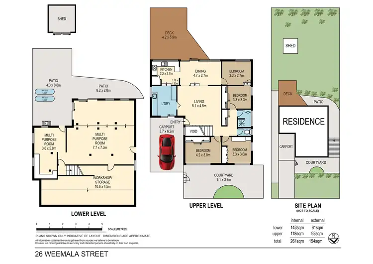 Floorplan of Homely house listing, 26 Weemala Street, The Gap QLD 4061