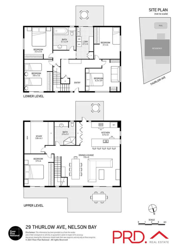 Floorplan of Homely house listing, 29 Thurlow Avenue, Nelson Bay NSW 2315