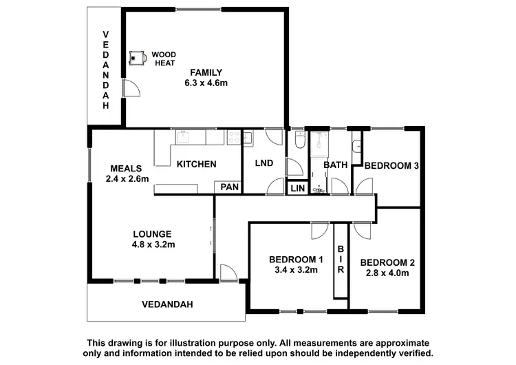 Floorplan of Homely house listing, 3 Jarman Terrace, Kingston Se SA 5275