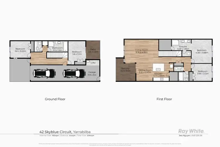 Floorplan of Homely house listing, 42 Skyblue Circuit, Yarrabilba QLD 4207