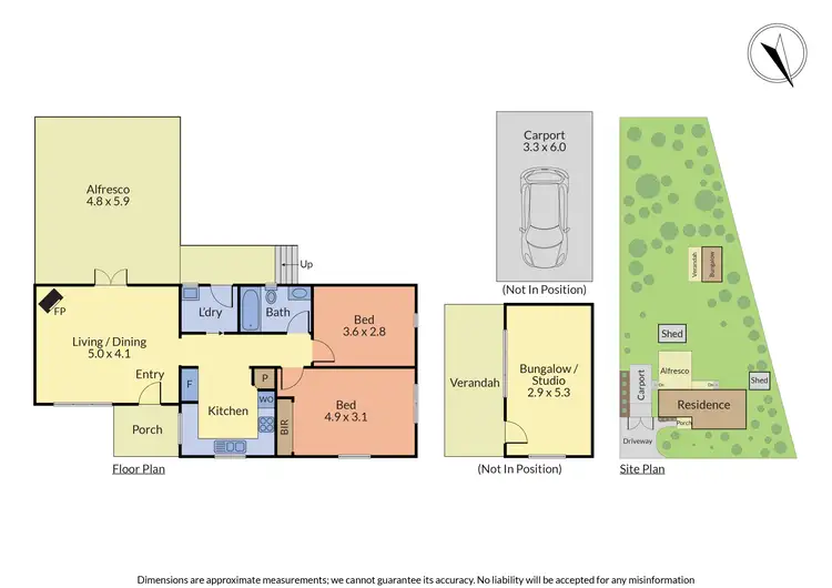 Floorplan of Homely house listing, 105 Alexander Avenue, Upwey VIC 3158
