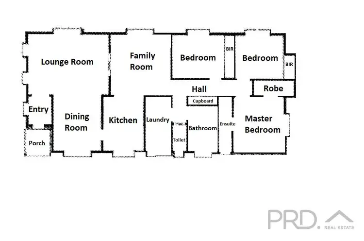 Floorplan of Homely house listing, 39 Flamingo Drive, Mildura VIC 3500