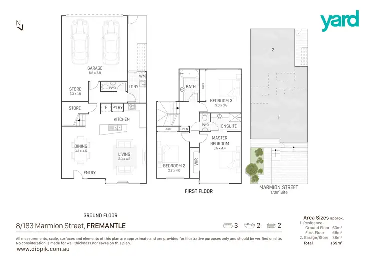 Floorplan of Homely house listing, 8/183 Marmion Street, Fremantle WA 6160