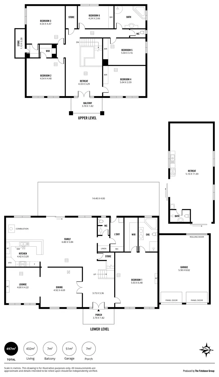 Floorplan of Homely house listing, 6 Mapleton Court, Kilburn SA 5084
