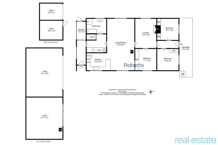 Floorplan of Homely house listing, 290 Circular Road, East Ridgley TAS 7321